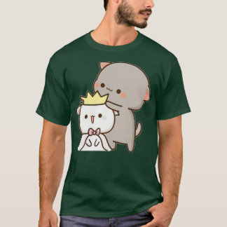 Peach and goma mochi cat T-Shirt