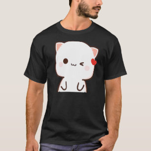 Peach And Goma Mochi Cat T-Shirt