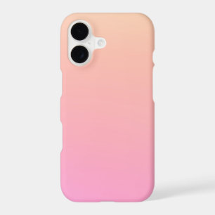 Peach and pink gradient