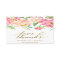 Peach and Pink Peony "Love & Thanks" Favour Tags