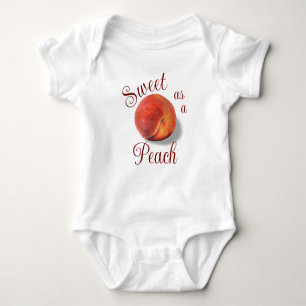 Peach Baby Bodysuit