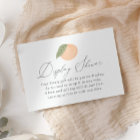 Peach Baby Shower Display Shower