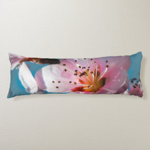 Peach Blossom Branch and Blue Sky Body Cushion