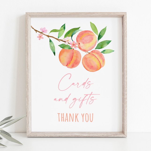 Peach Blossom Cards and Gifts Birthday Sign (Creator Uploaded)