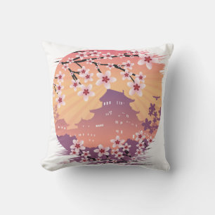 Peach Blossom Cushion