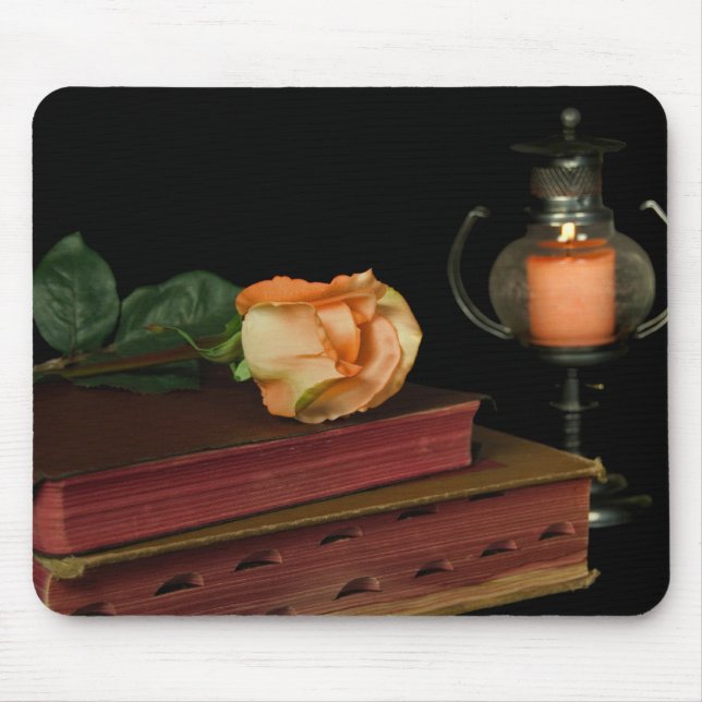 Peach Blossom Mouse Mat (Front)