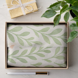 Peach Blossom Watercolor Wrapping Paper — Elegant