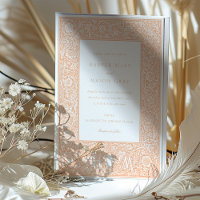 Peach Blossom William Morris Inspired Wedding