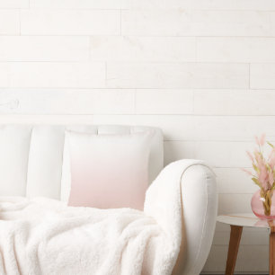 Peach Blush White Cushion