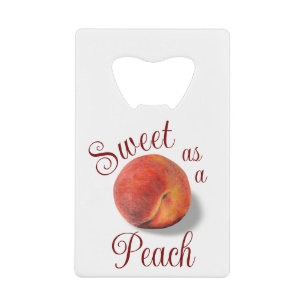 Peach Bottle Opener