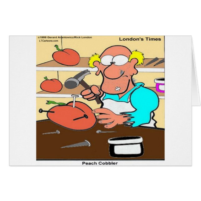 Peach Cobbler Funny LTCartoons (Front Horizontal)