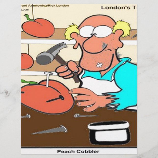 Peach Cobbler Funny LTCartoons (Front)