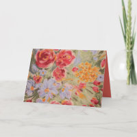 Peach coloured floral any occasion