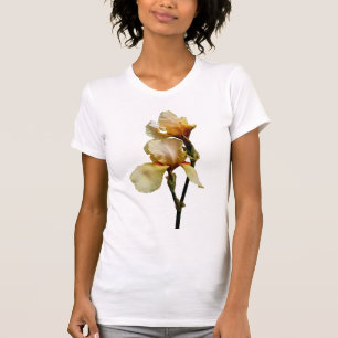 Peach Coloured Irises T-Shirt