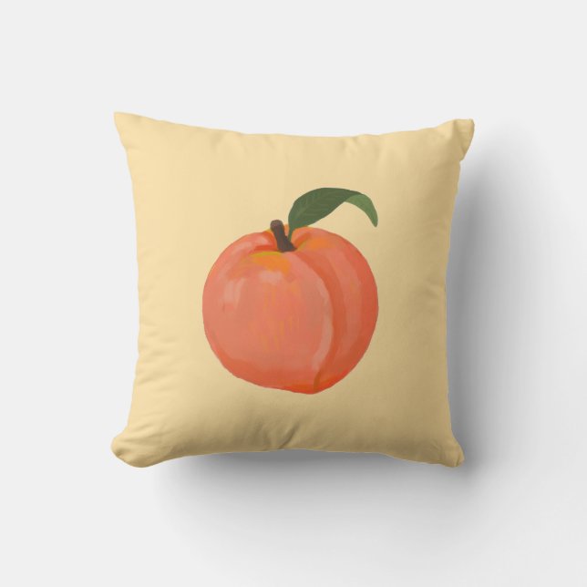 Peach Cushion (Front)