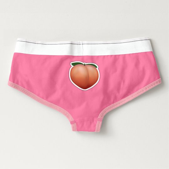 Peach Emoji American Apparel Cotton Spandex Briefs