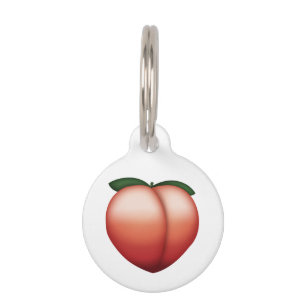Peach - Emoji Pet Tag