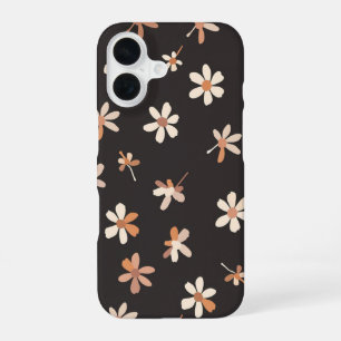 Peach Flowers iPhone 16 Case