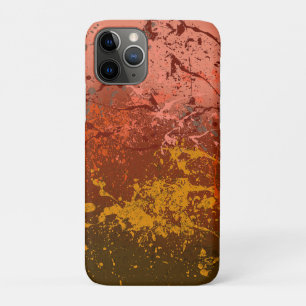 Peach Flurry iPhone 11 Pro Case