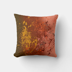 Peach Flurry Cushion