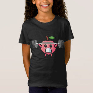 Peach, Fruit Costume Workout Bodybuilding Lift Gym T-Shirt