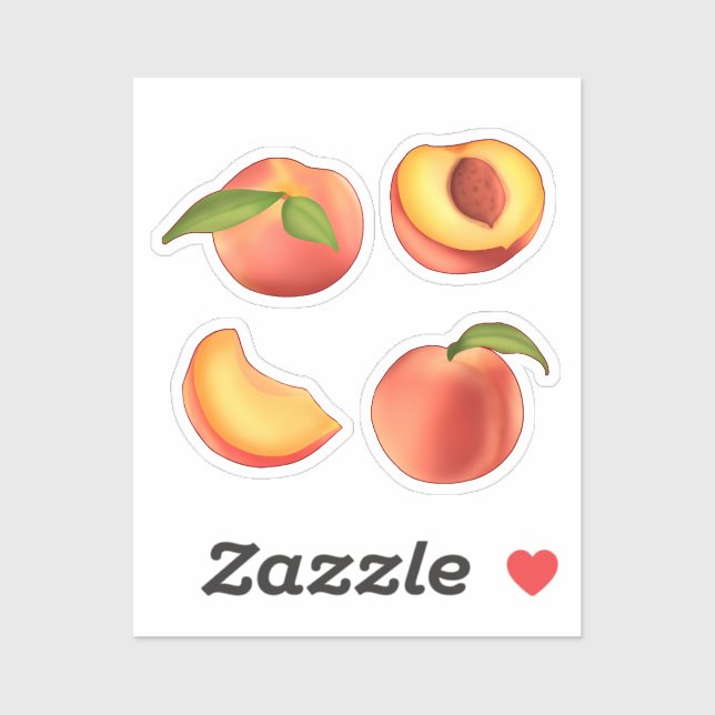 Peach Fruit Pattern (Sheet)