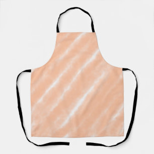 Peach Fuzz Colour Watercolor Abstract Pattern Apron