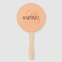 Peach Fuzz Elegant Personalised Name