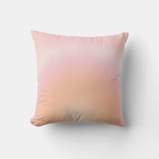 Peach Fuzz Gradient Cushion (Front)