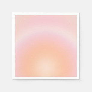 Peach Fuzz Gradient Napkin