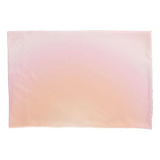 Peach Fuzz Gradient Pillowcase (Front)