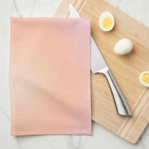 Peach Fuzz Gradient Tea Towel