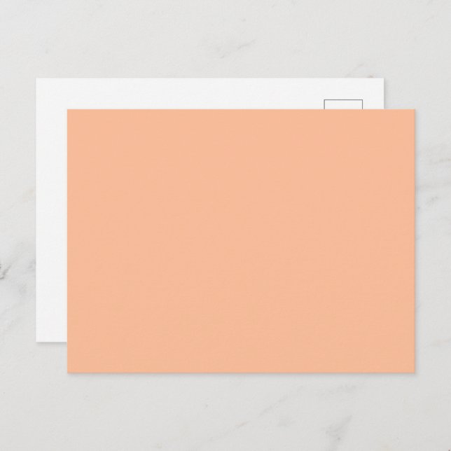 Peach Fuzz Is Beautiful And Desirable Postcard (Front/Back)