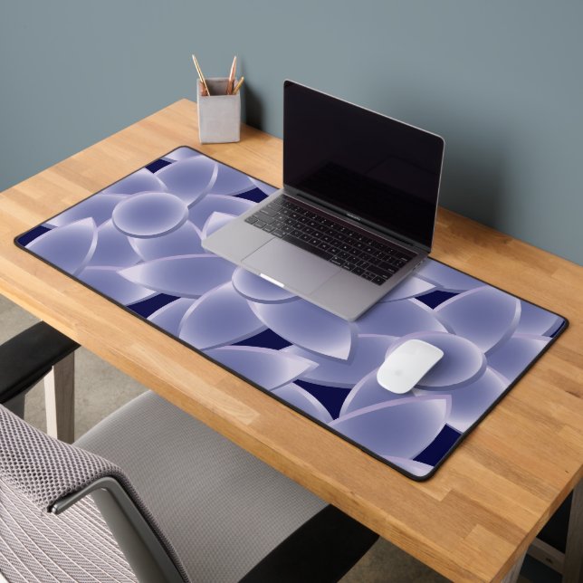 Peach fuzz seashell desk mat (Office 2)