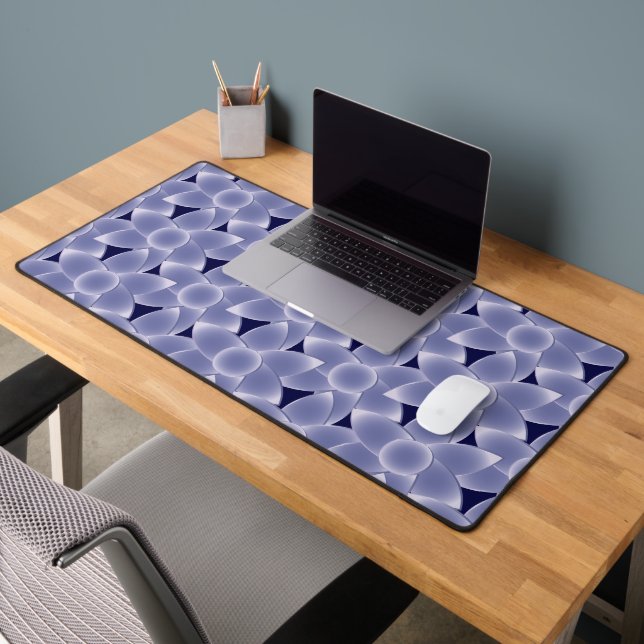 Peach fuzz seashell desk mat (Office 2)