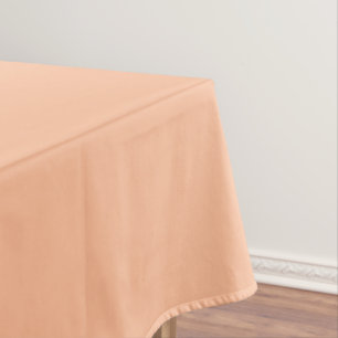 Peach Fuzz Solid Tablecloth