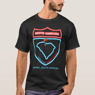 Peach Gaffney Sc South Carolina Festival Peachoid T-Shirt
