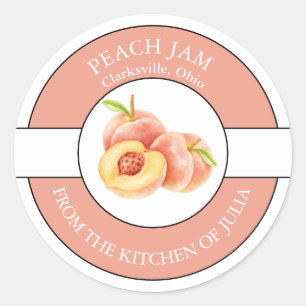 Peach Jam Label