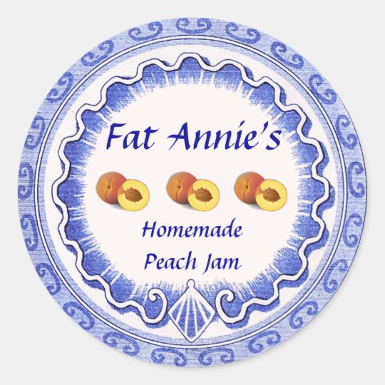 Peach Jam Label
