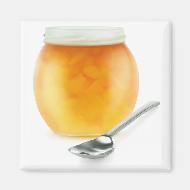 Peach jam magnet (Front)