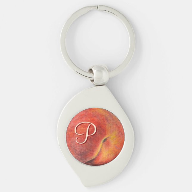 Peach Keychain (Front)