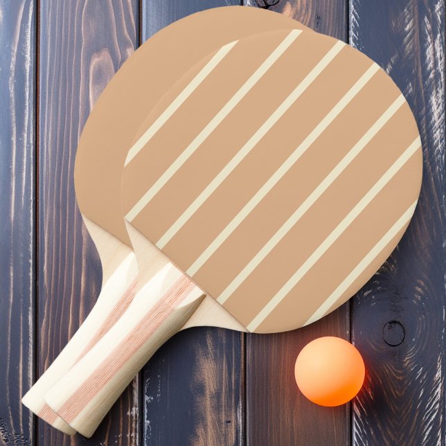 Peach Kiss Striping and Solid  Ping Pong Paddle (Creator Uploaded)