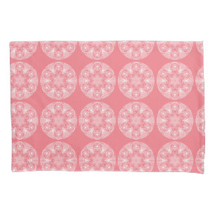 Peach Mandala Pillowcase