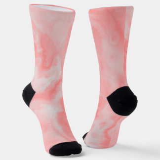 Peach Marble Socks