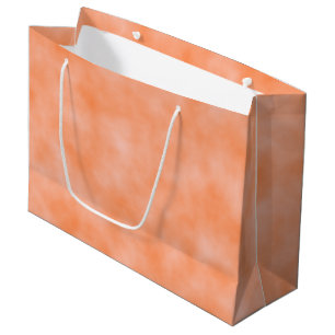 Peach Marbleised Large Gift Bag