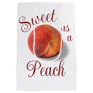 Peach Medium Gift Bag