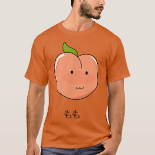 Peach Momo Japanese Kawaii Otaku Style Cute Pink P T-Shirt