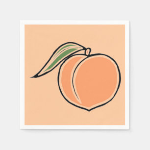 Peach Napkin