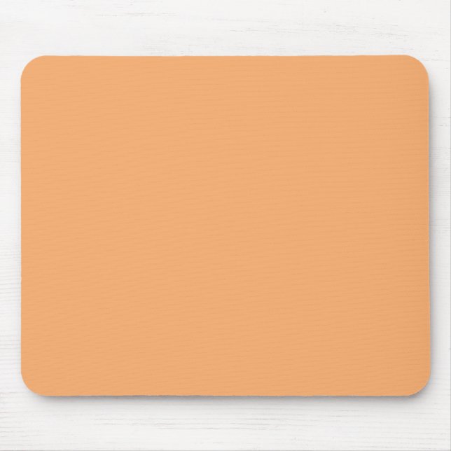 Peach Orange Gold Pastel Mouse Mat (Front)
