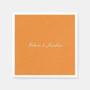 Peach Orange Napkin